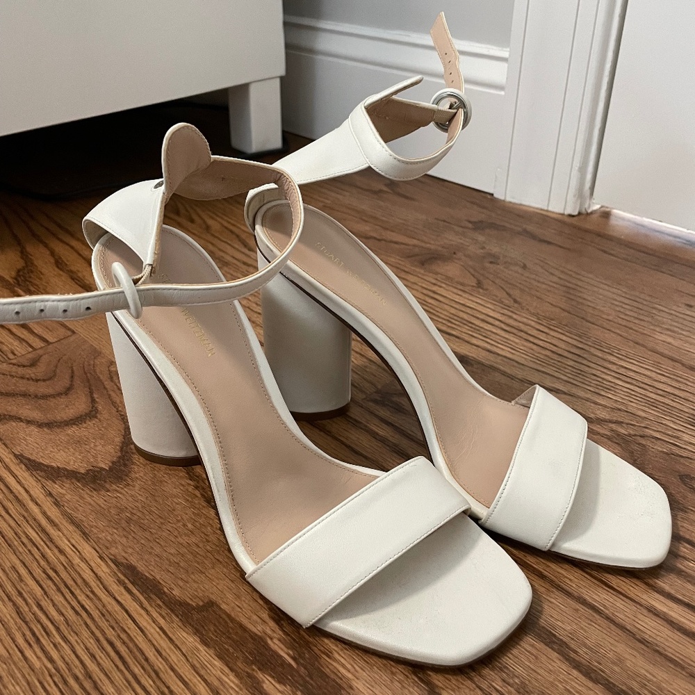 Stuart Weitzman Ankle Strap Heel - Size 10